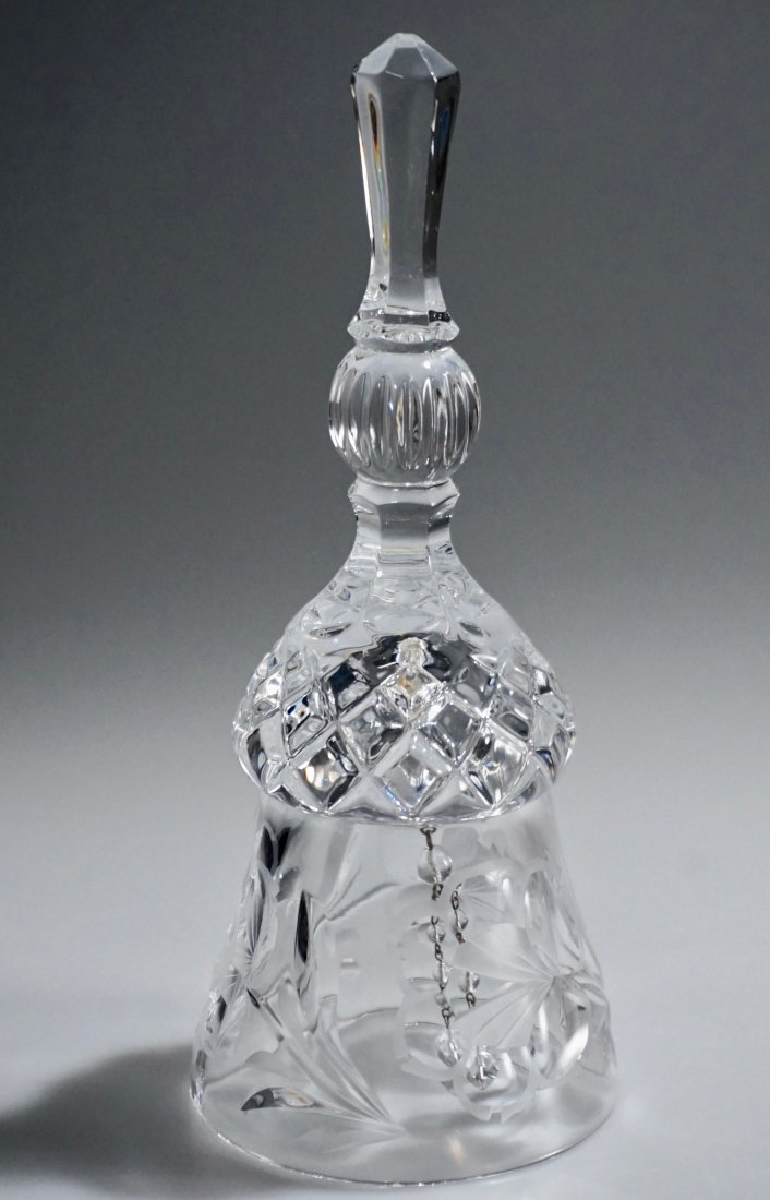 Mid Century German Crystal Dinner Bell (1 of 3)