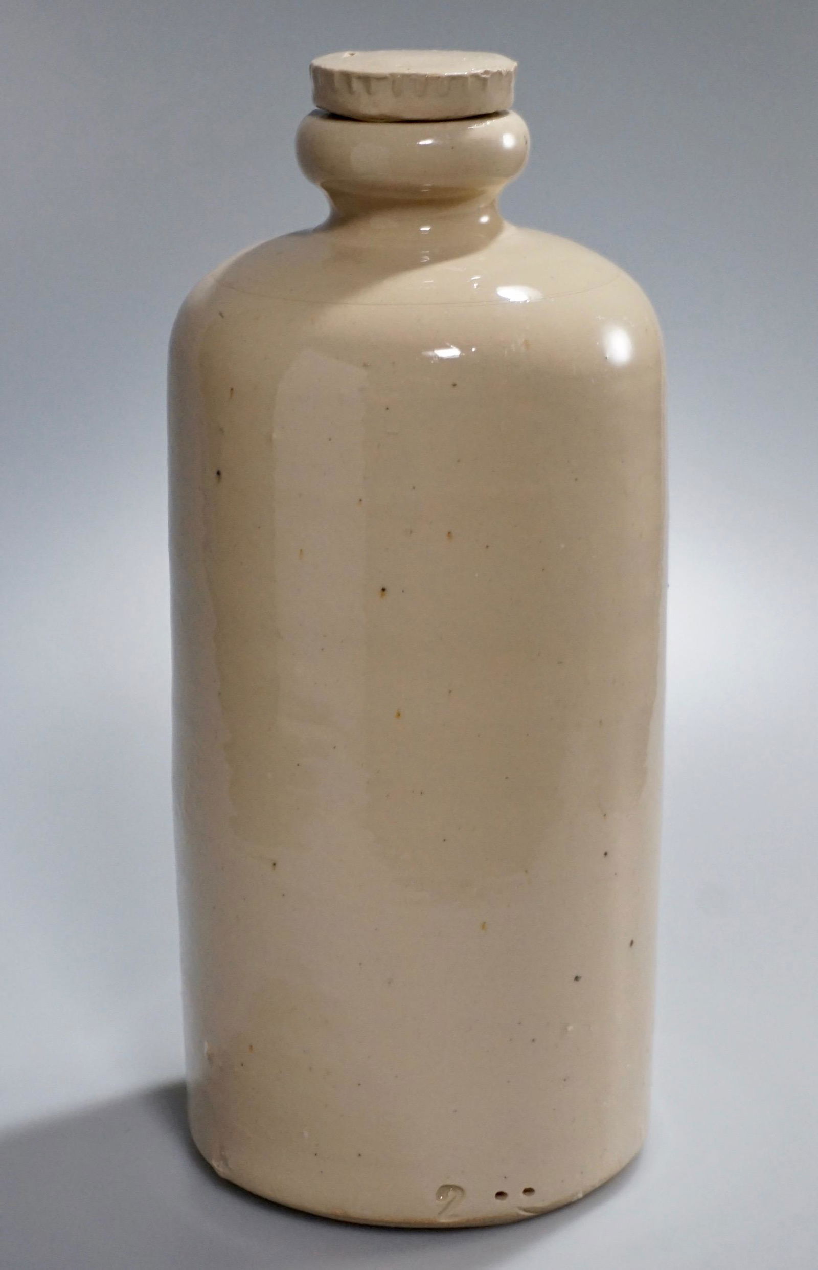 Vintage Stoneware Pottery Bed Warmer Screw Lid Hot (1 of 5)