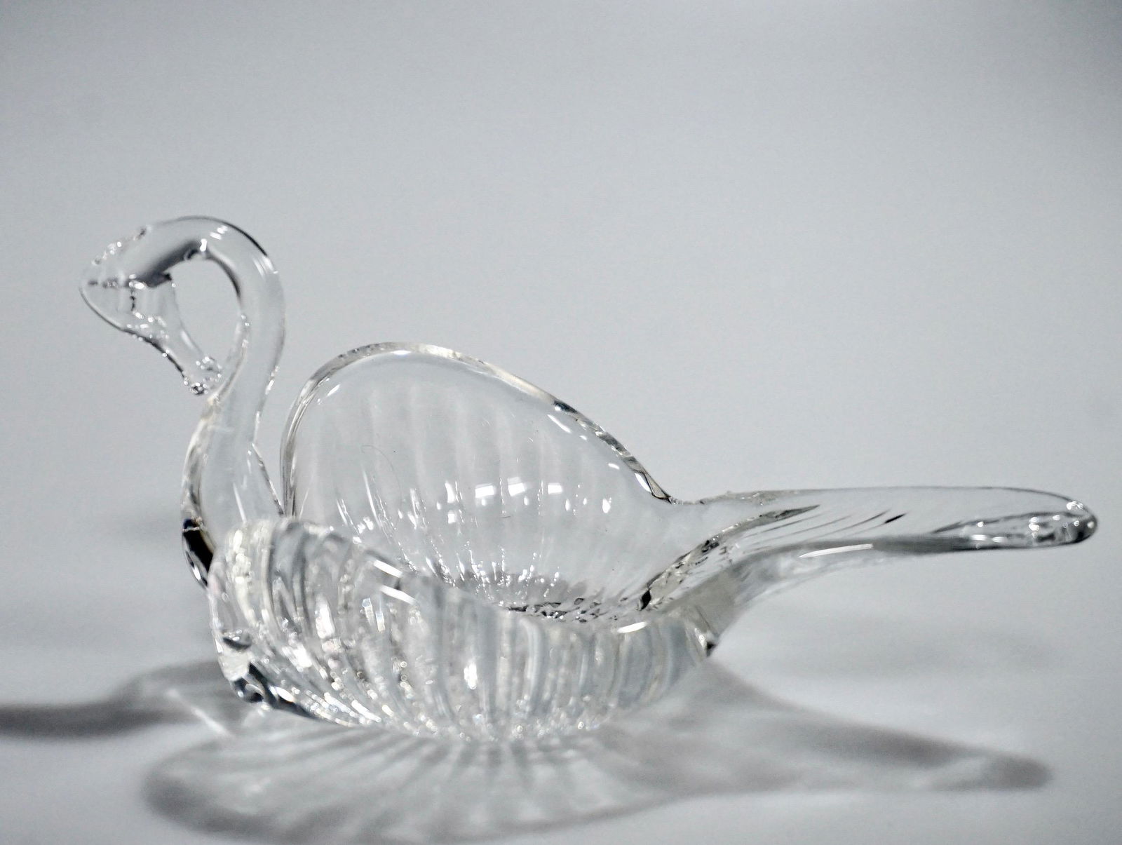 Mid Century Swan Ashtray Murano Art Glass Made in Italy (1 of 5)