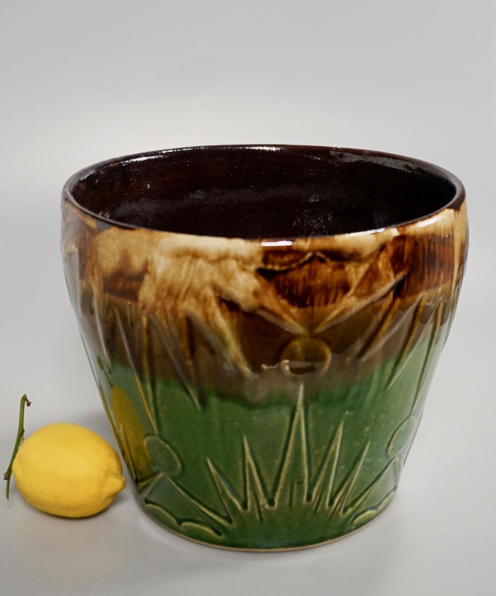 Art Deco Jardiniere Planter Garden Pot Vintage Robinson (1 of 5)