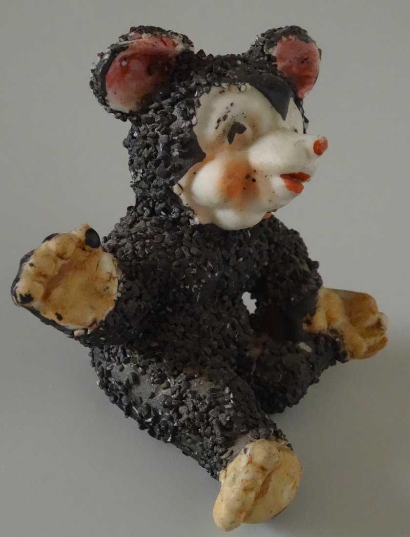 Vintage Spaghetti Porcelain Bear Figurine Occupied Japa (1 of 5)