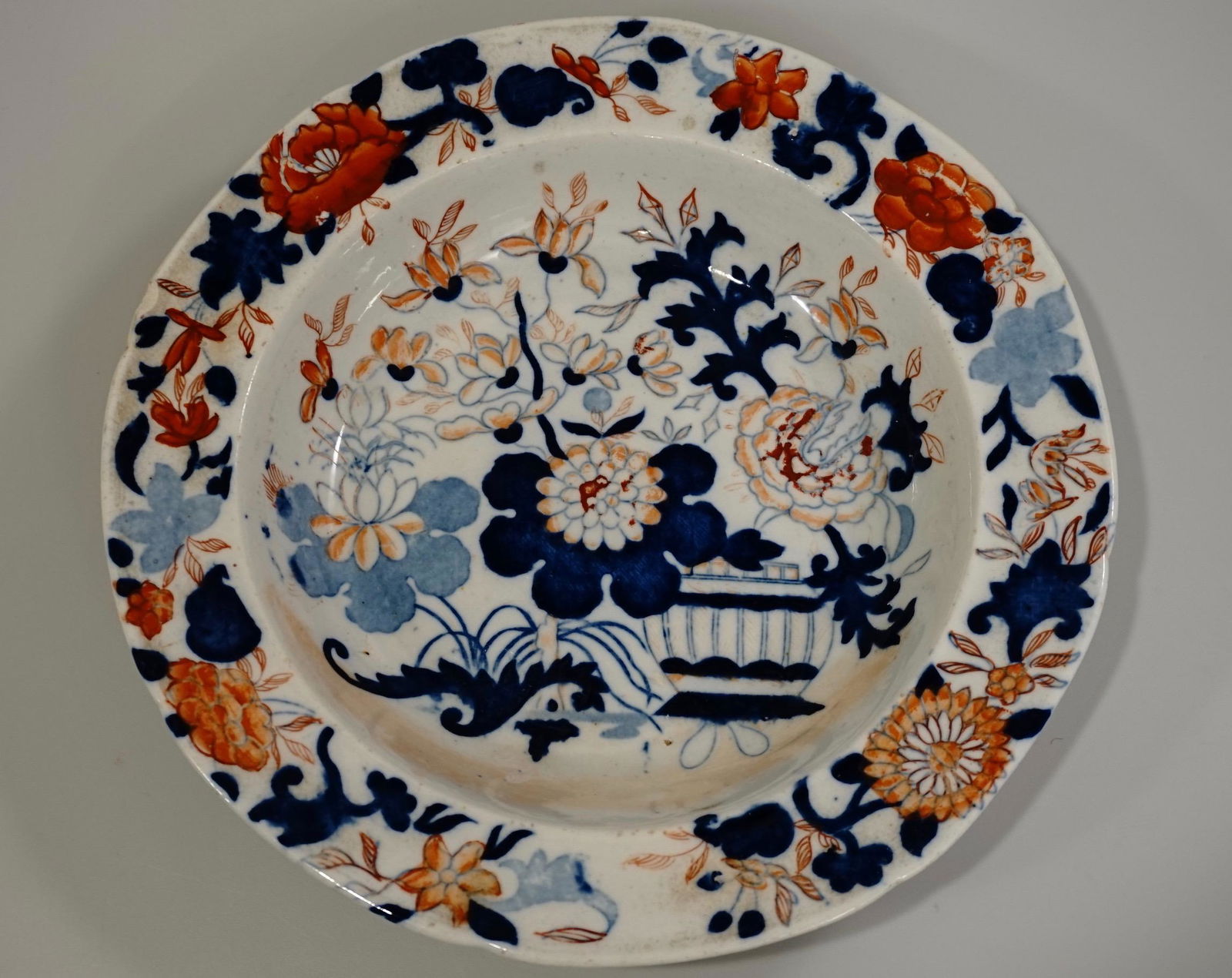 Plasons Mason's Patent Ironstone China Imari Soup Bowl (1 of 7)