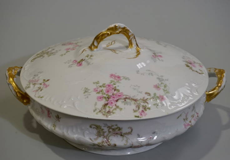 Theodore Haviland Limoges Porcelain Tureen France C