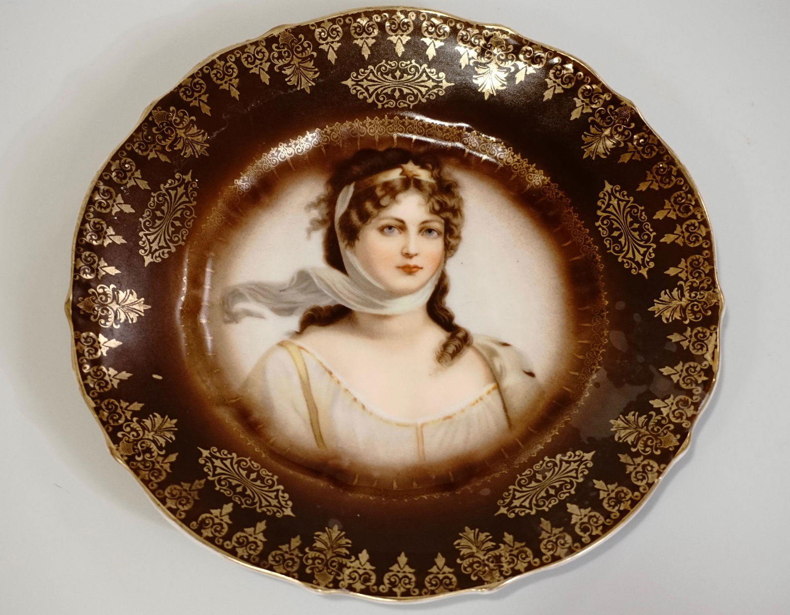 Queen Louise Of Prussia Portrait Plate Carl Tielsch (1 of 6)