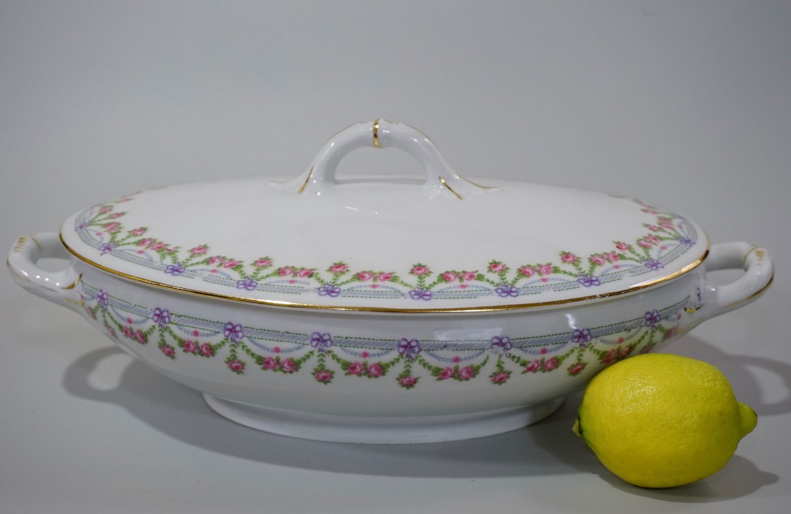 Vintage Austrian Oval Tureen Vegetable Dish (1 of 6)