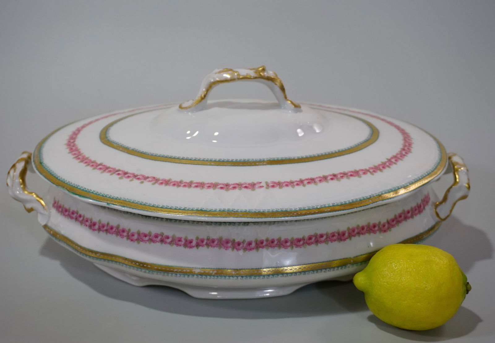 Barney & Rigoni Limoges Porcelain Tureen French (1 of 7)