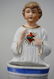 German Bisque Porcelain Holy Water Font Angel - 4