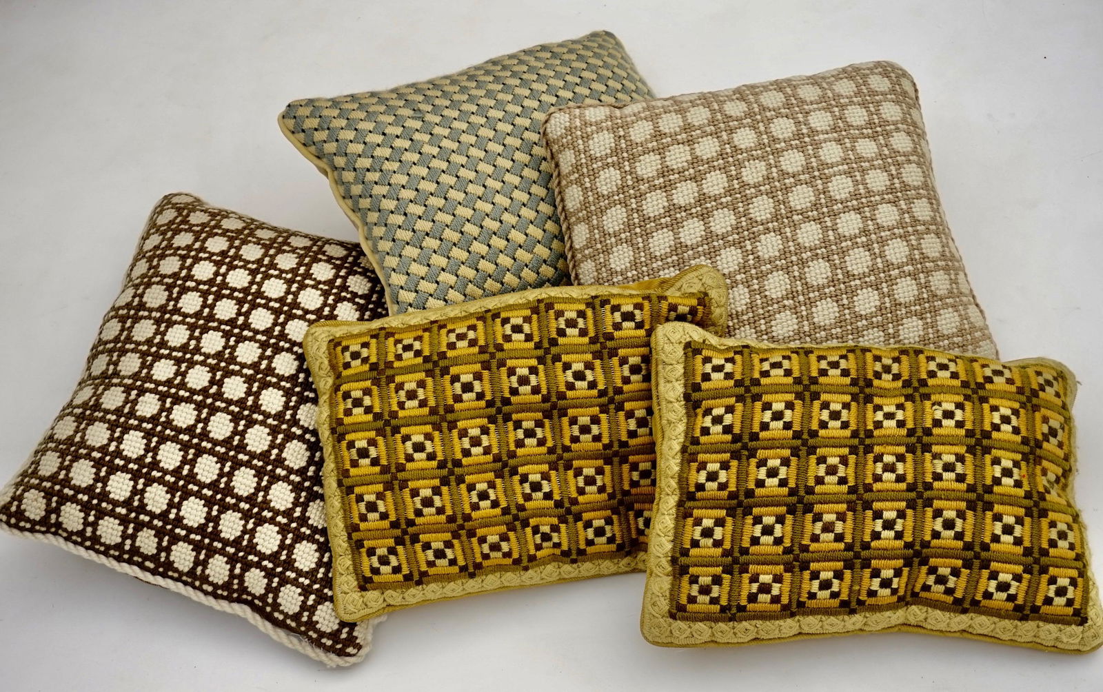 Country Style Designer Pillows Lot of 5 (1 of 7)