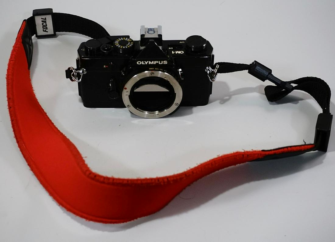 Olympus OM-1 SLR Camera Body 35mm Film with Focal (1 of 8)