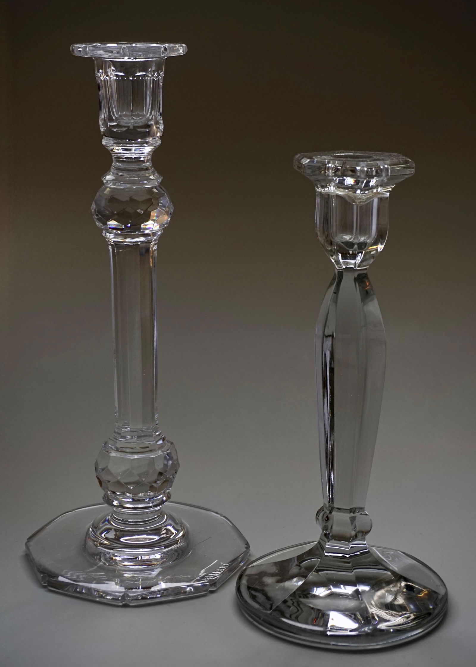 Crystal Candlestick Pair Candle Holders (1 of 8)