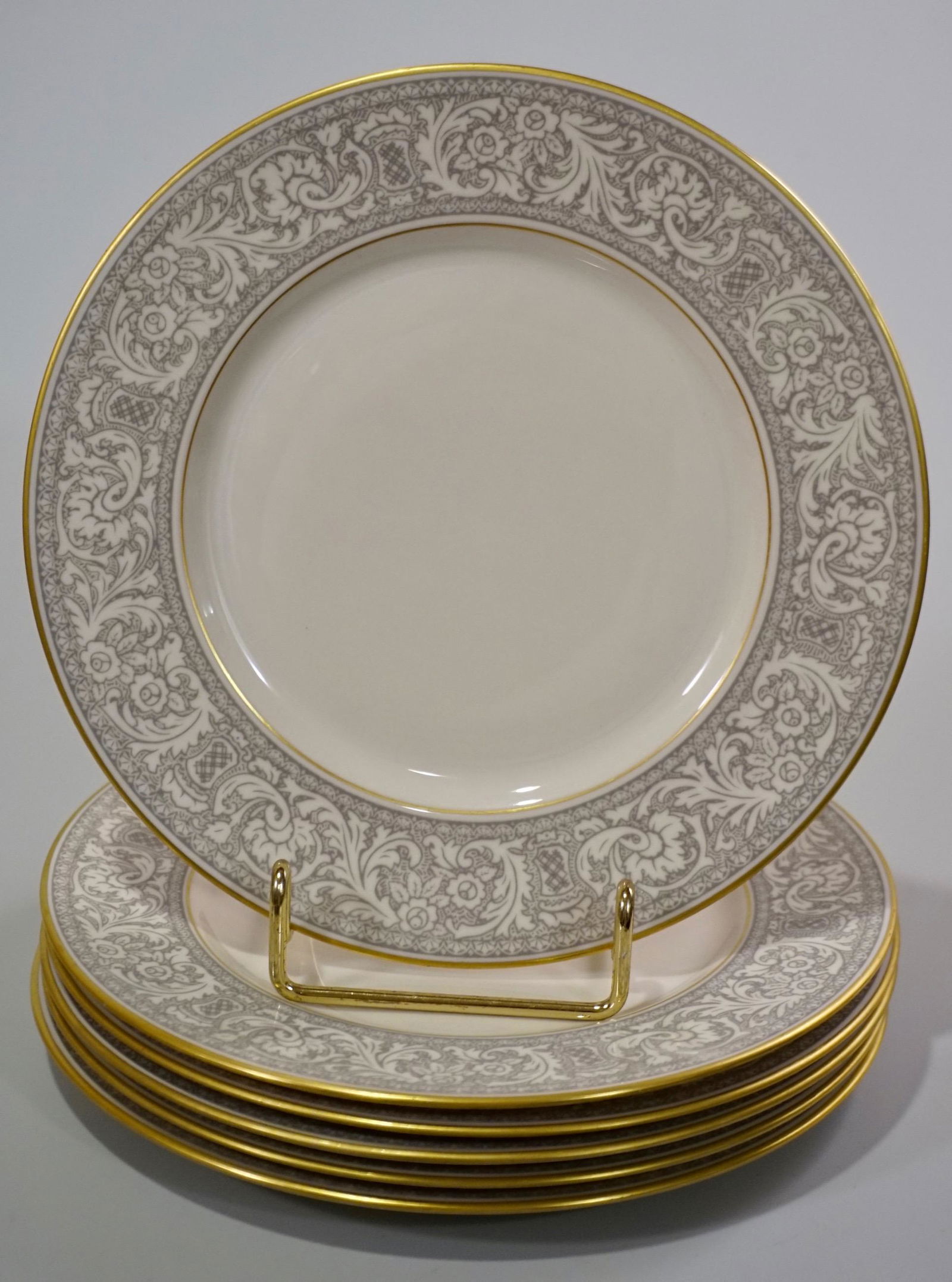 Franciscan Grey Renaissance Porcelain Salad Plate (1 of 3)