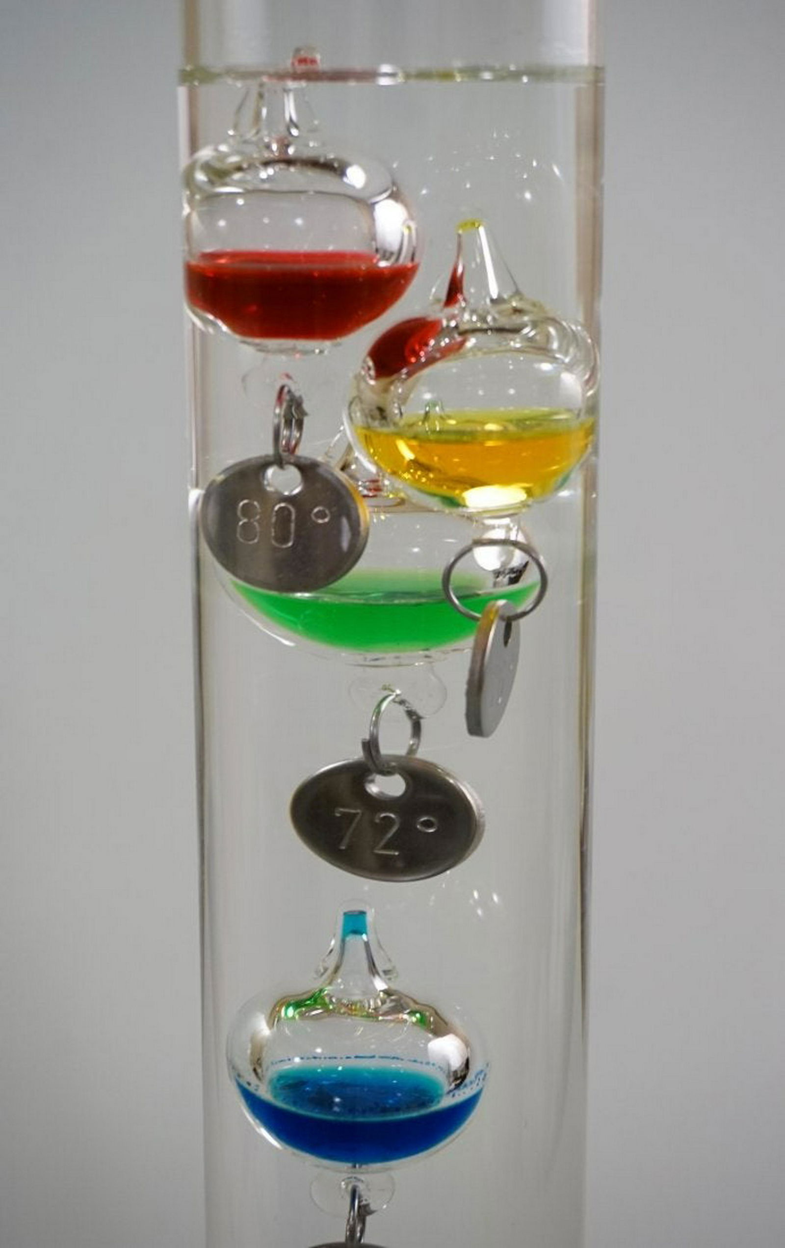 Scientific Floating Galileo Thermometer Sealed Glass (1 of 4)