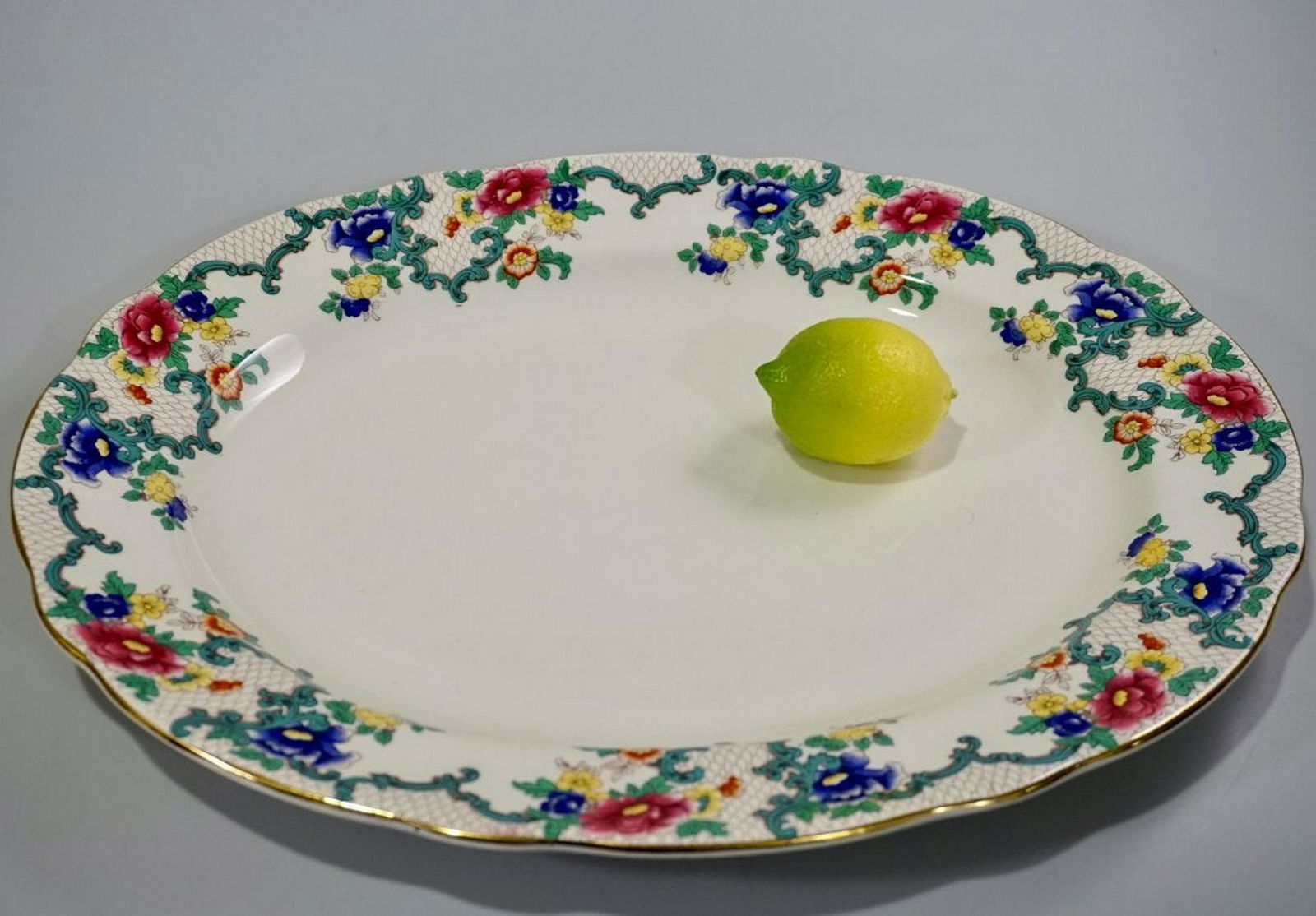Royal Cauldon Victoria Large Oval Serving Tray English (1 of 5)
