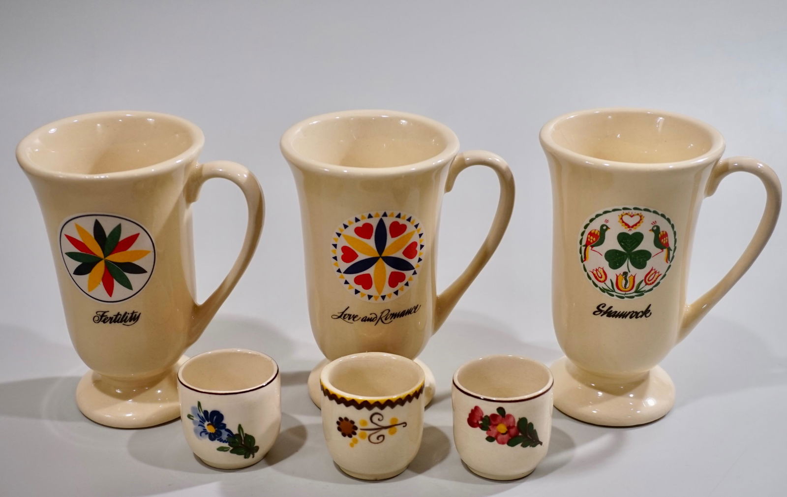 Whiskey Advertising Irish Coffee Mugs Ceramic Shot (1 of 5)