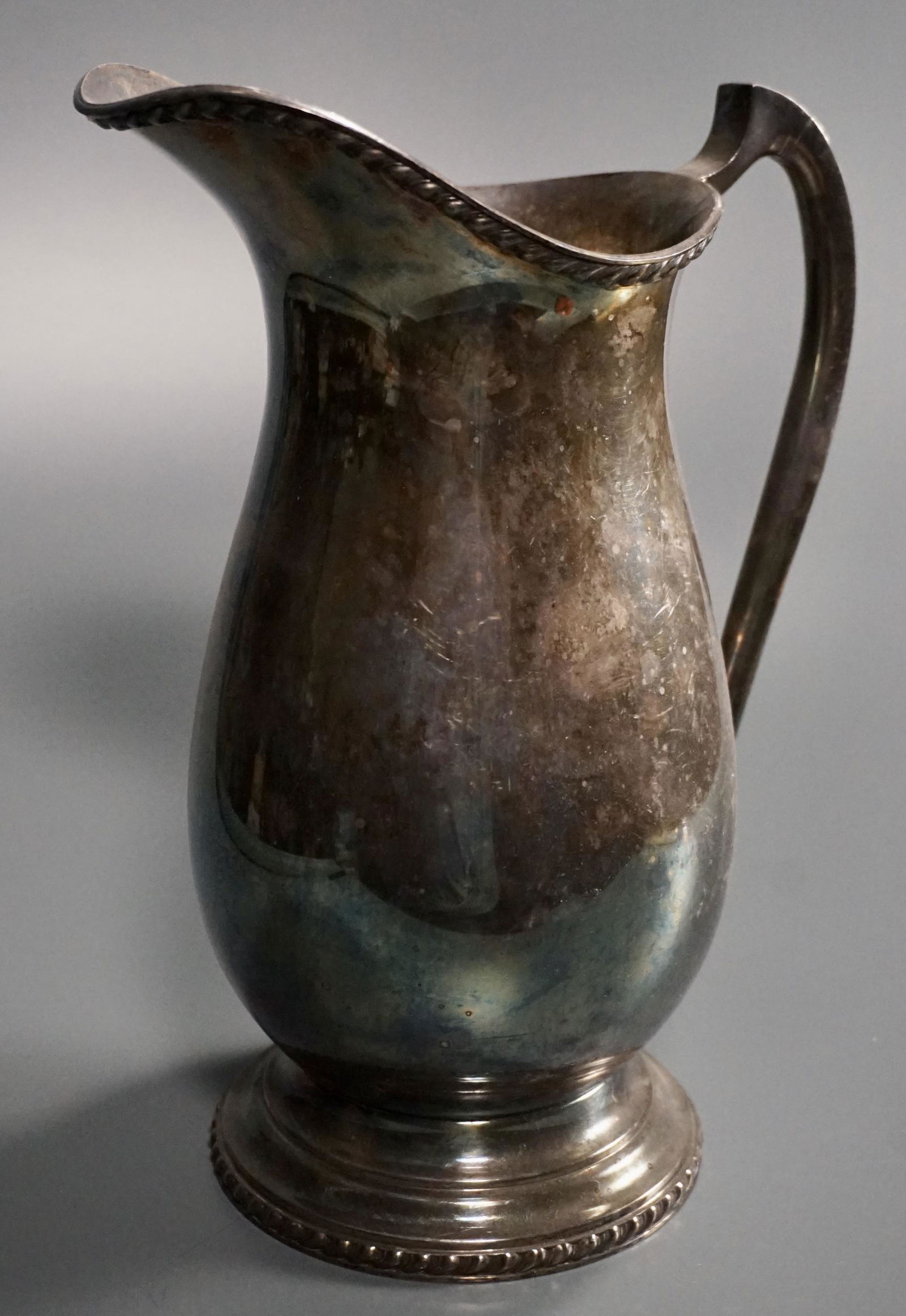 Electro Plated Silver Pitcher Water Jug (1 of 4)