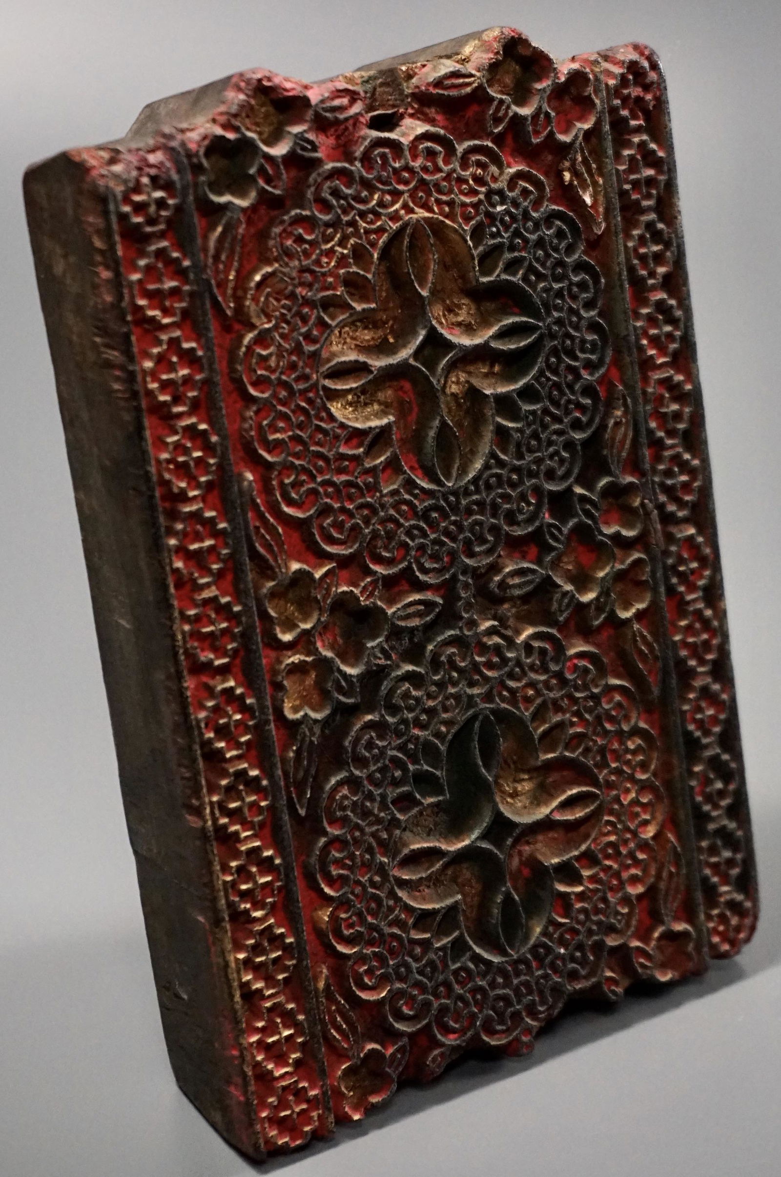 Vintage Indian Textile Stamp Printing Block (1 of 4)