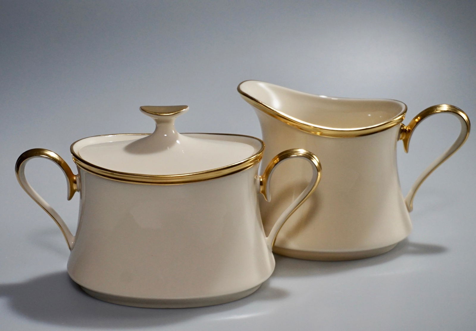 Lenox China Eternal Ivory Creamer Sugar Set (1 of 6)