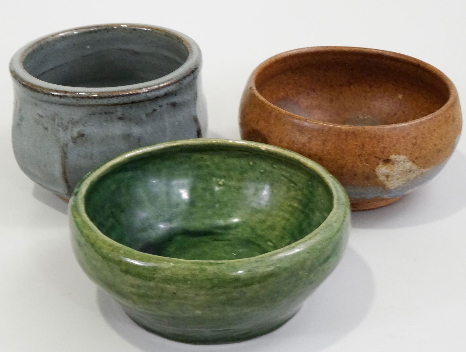 Mid Century Art Studio Ceramic Bowls Lot of 3 (1 of 10)