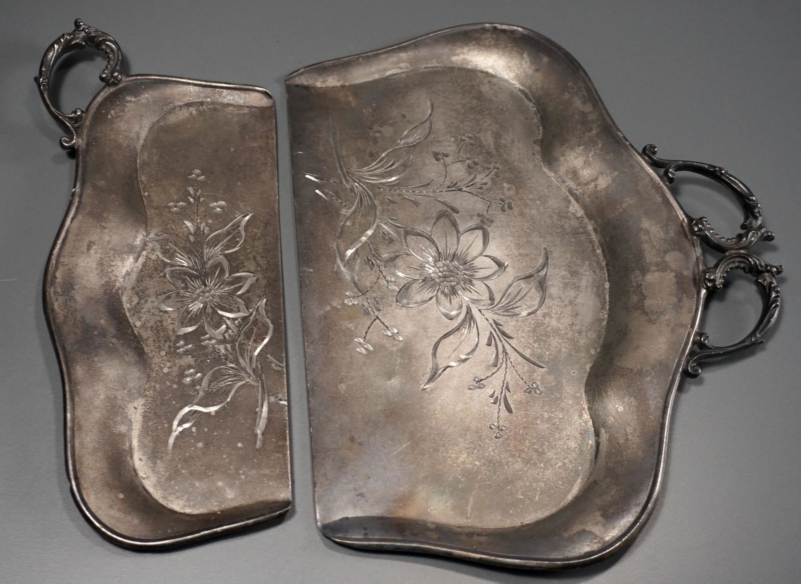 Crumber Antique Victorian Crumbs Set Scrub Shovel (1 of 4)