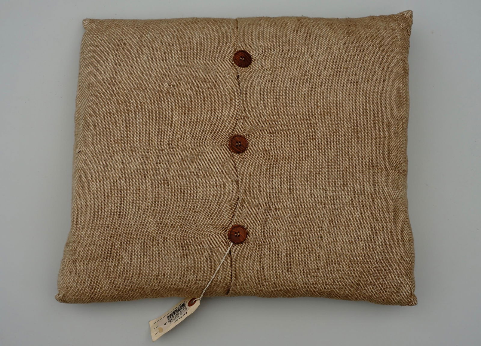 Custom Made Designer Taupe Couch Pillow (1 of 4)