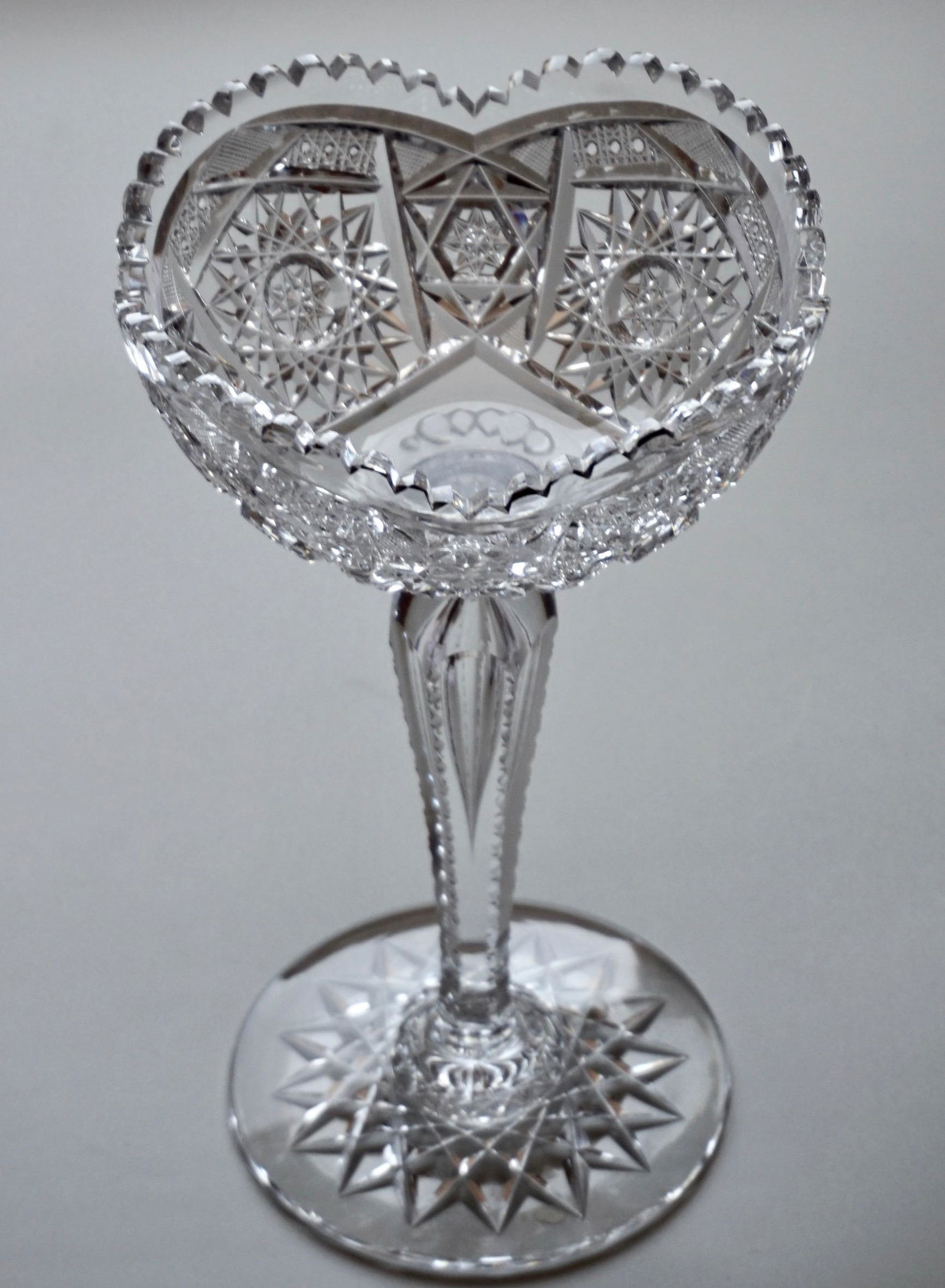 Antique American Crystal Compote ABP (1 of 10)