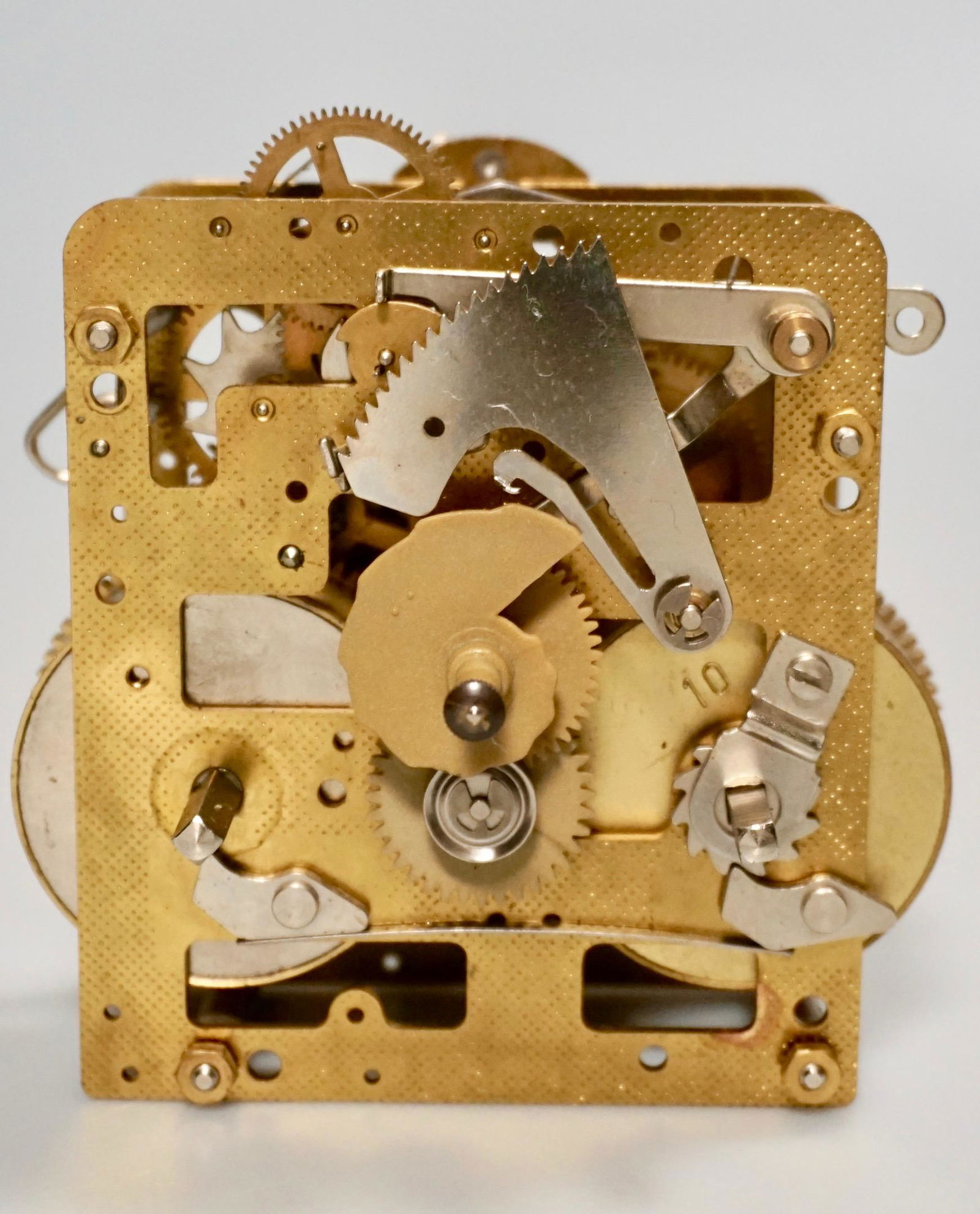 La Rose West German Brass Clock Movement (1 of 6)