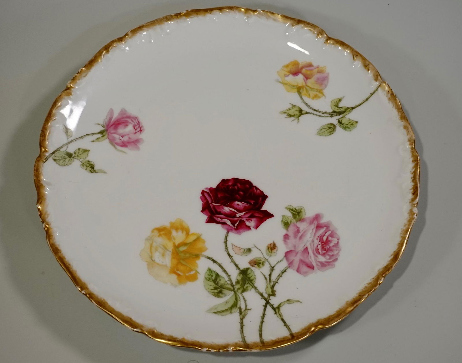 French TV Limoges Porcelain Plate Tressemann & Vogt (1 of 5)