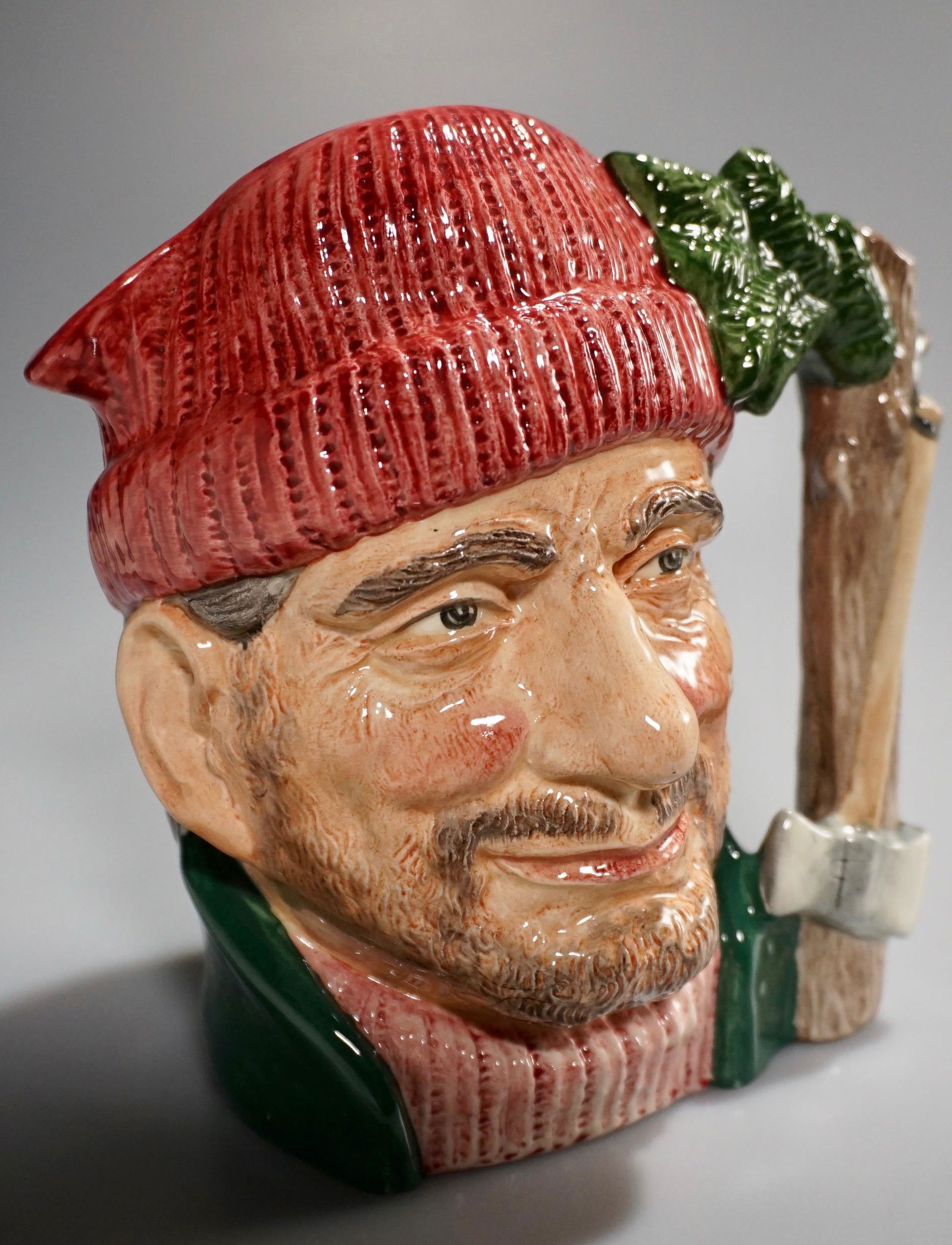 Royal Doulton The Lumberjack Toby Pitcher Character Jug (1 of 6)