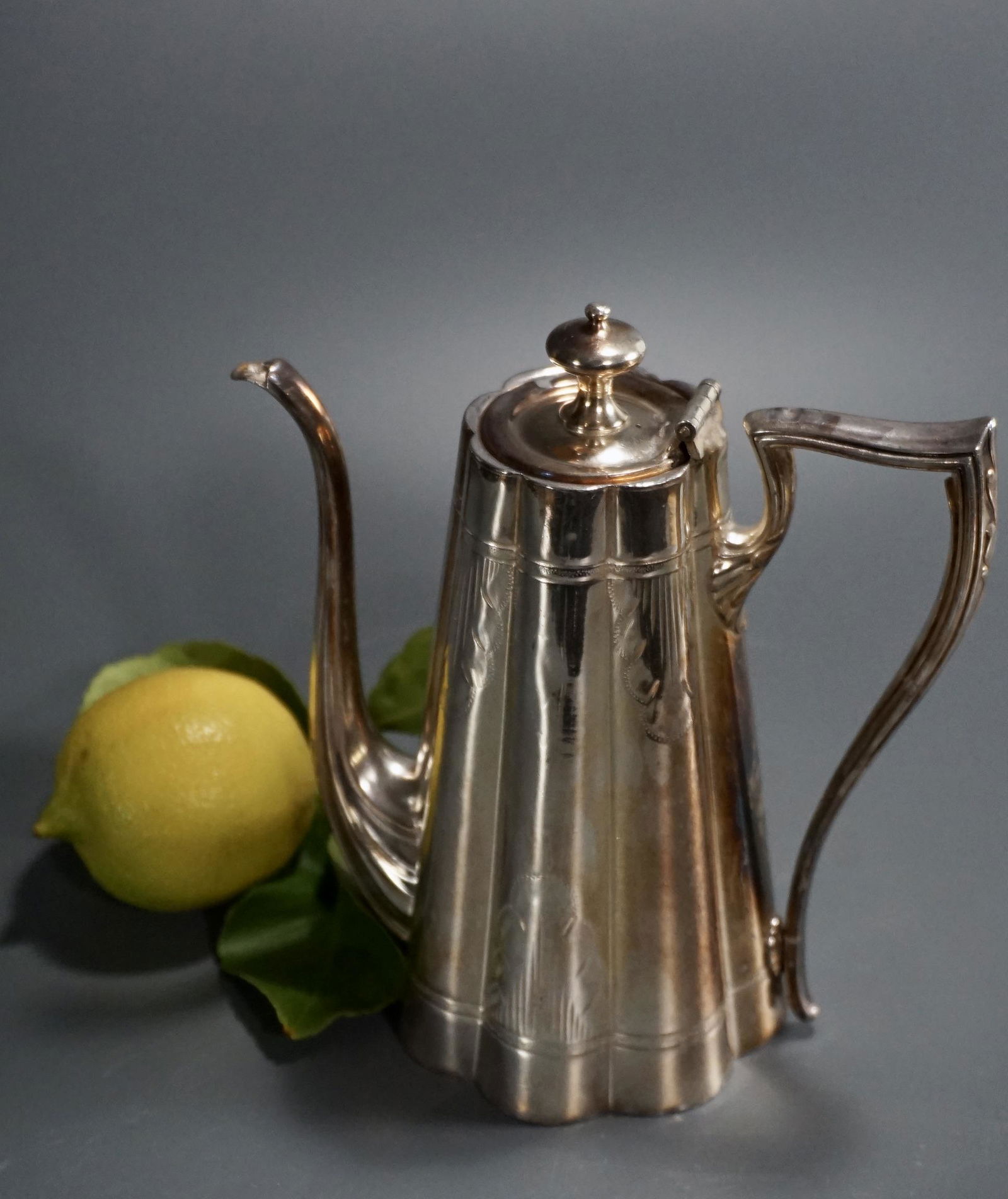 Small Silverplated Coffee Pot (1 of 4)