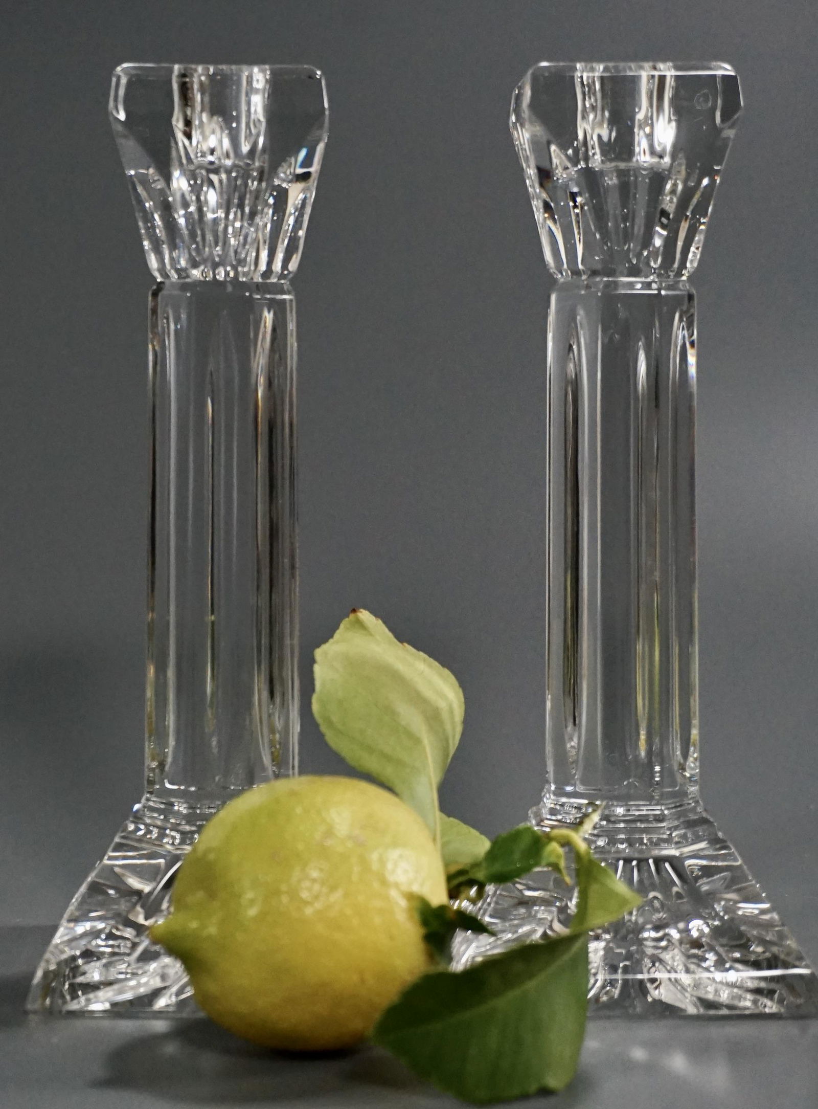 Waterford Fine Crystal Candlestick Corinthian Column (1 of 8)