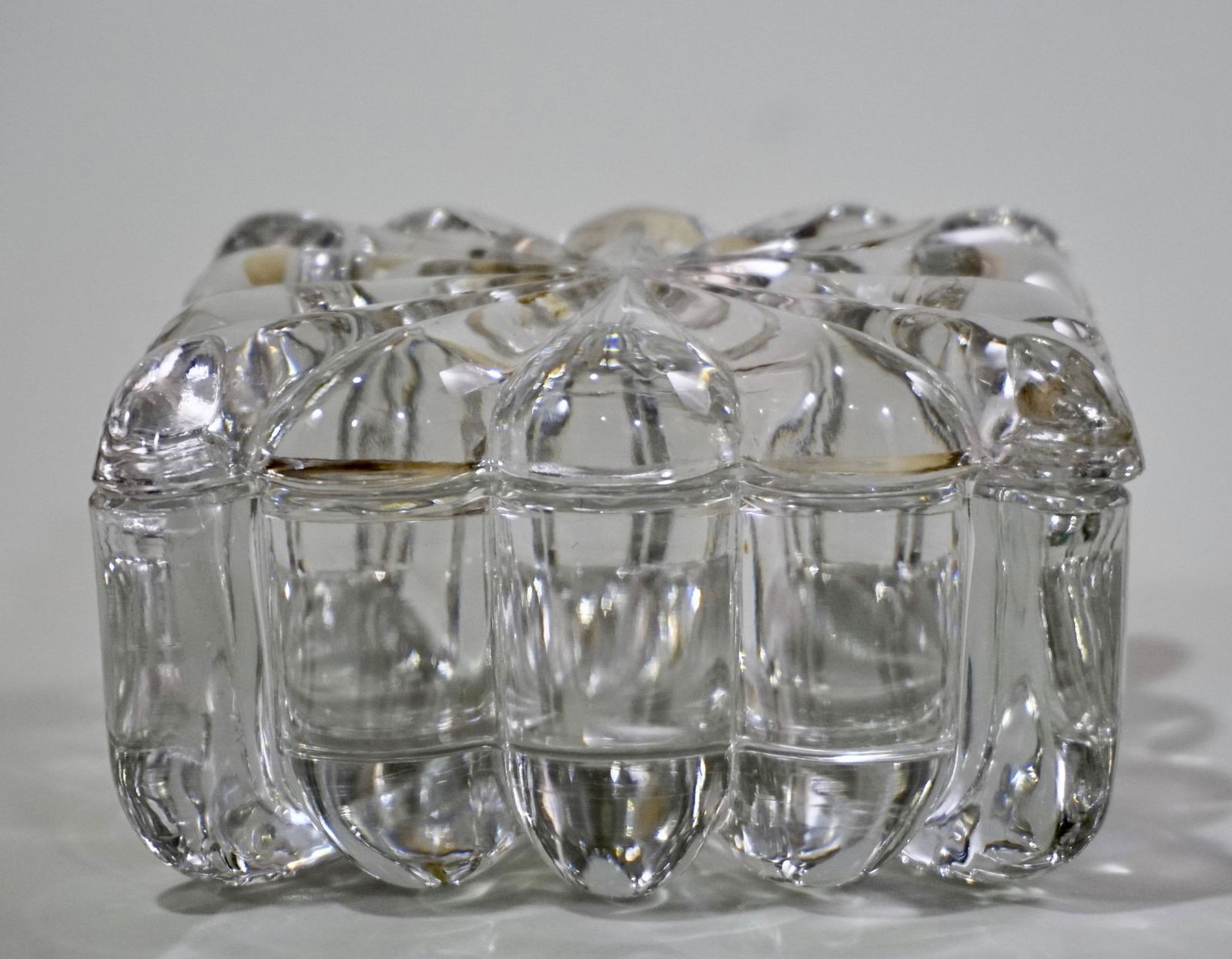 Heisey Crystolite Glass Box with Lid Vintage c 1930 (1 of 6)