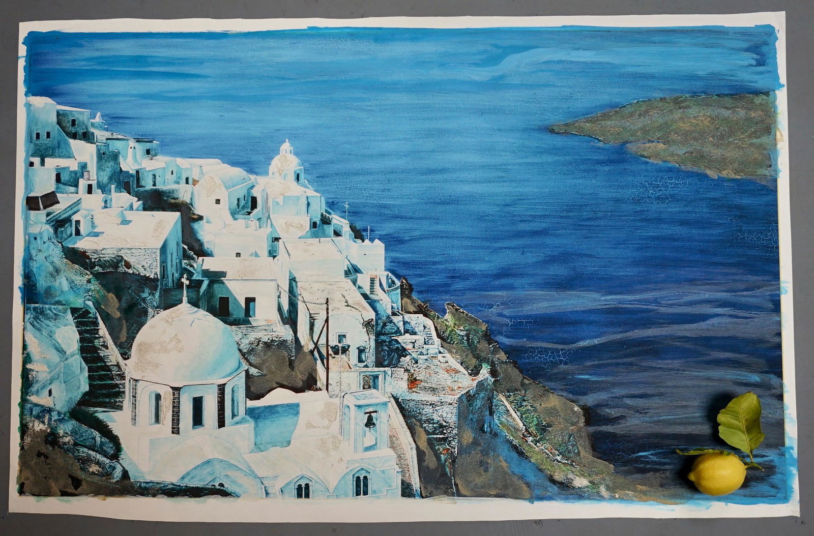 Mediterranean Landscape Hourian Artist Studio Canvas (1 of 4)