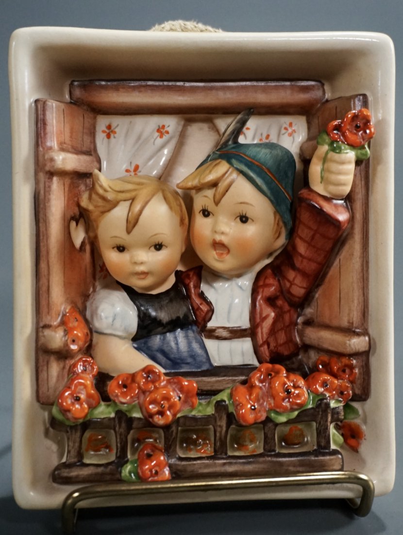 Hummel Western Germany Bisque Wall Plaque Bas Relief 3D (1 of 5)