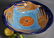 Modern Art Large Studio Pottery Abstract Bowl Artist
