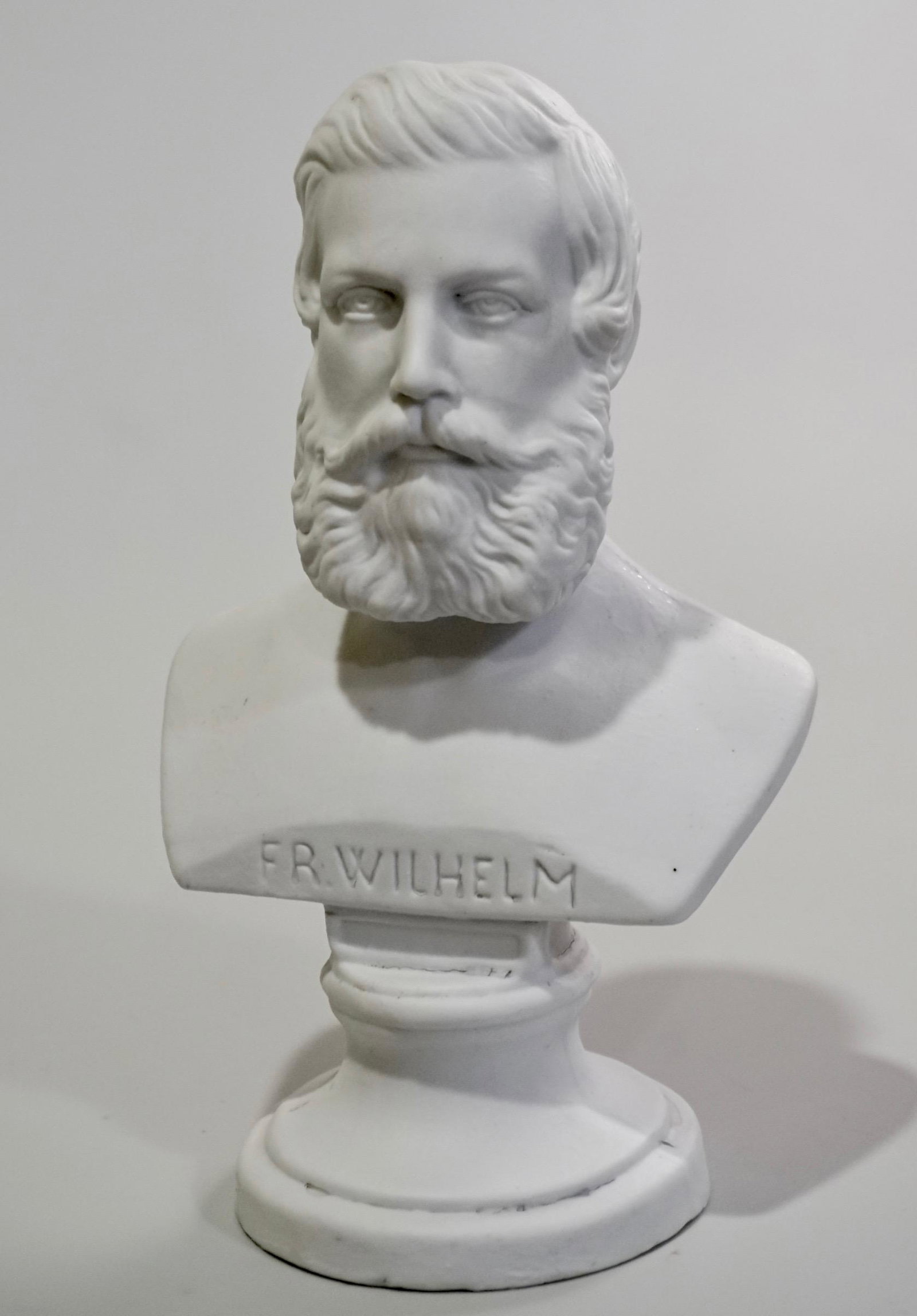 Bisque Porcelain Bust Frederick III German Emperor and: Bisque Porcelain Bust Frederick III German Emperor and King of Prussia Frederick III of Prussia Friedrich (Fritz) Wilhelm Nikolaus Karl ( October 18 1831 - June 15 1888) son of Kaiser Wilhelm I. Appro