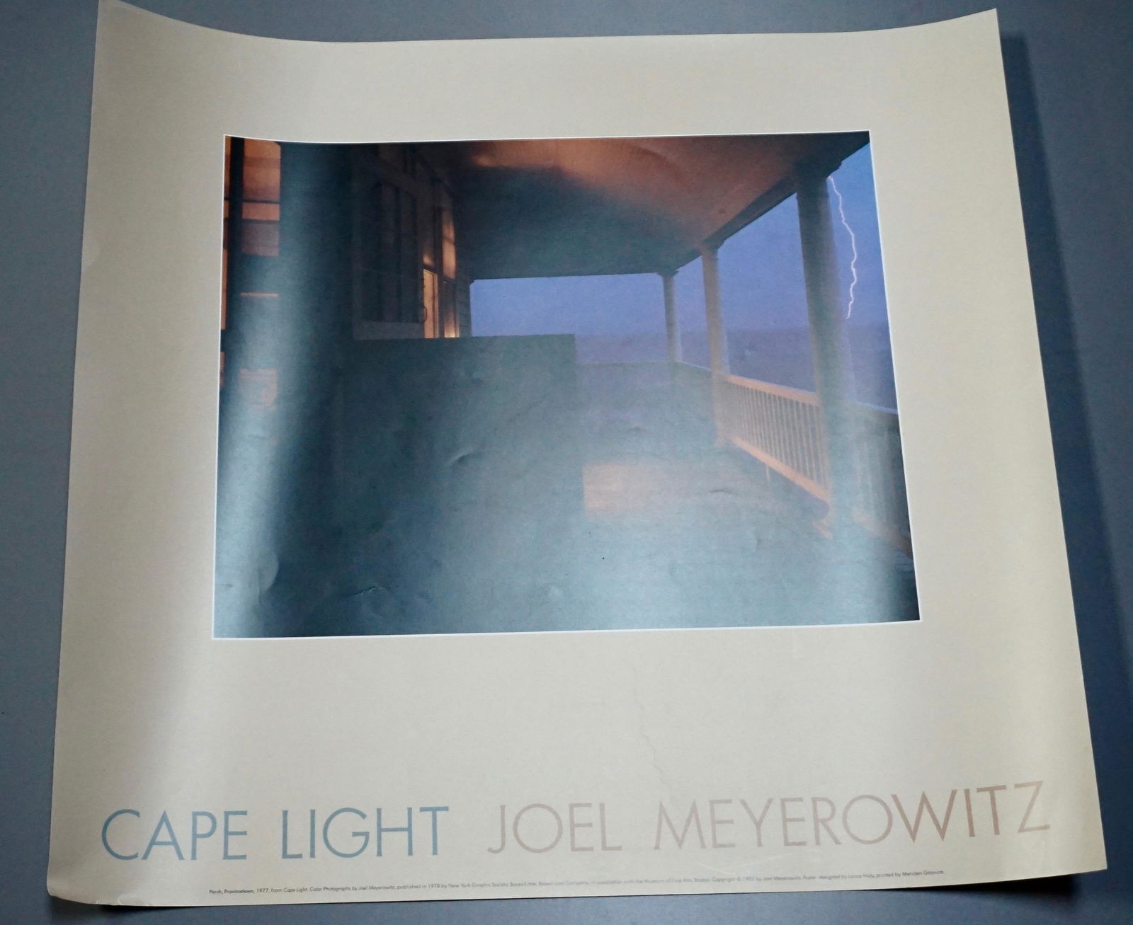 Cape Light Unframed Poster Joel Meyerowitz: Cape Light Unframed Poster Joel Meyerowitz Joel Meyerowitz is an award-winning photographer whose work has appeared in over 350 exhibitions in museums and galleries around the world. He was born in Ne