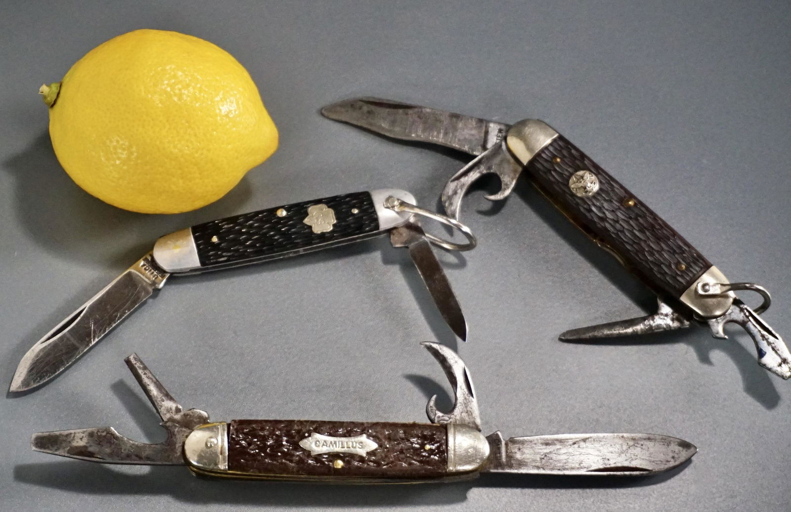 Vintage Pocket Knife Folding Knives Collection of 3 (1 of 5)