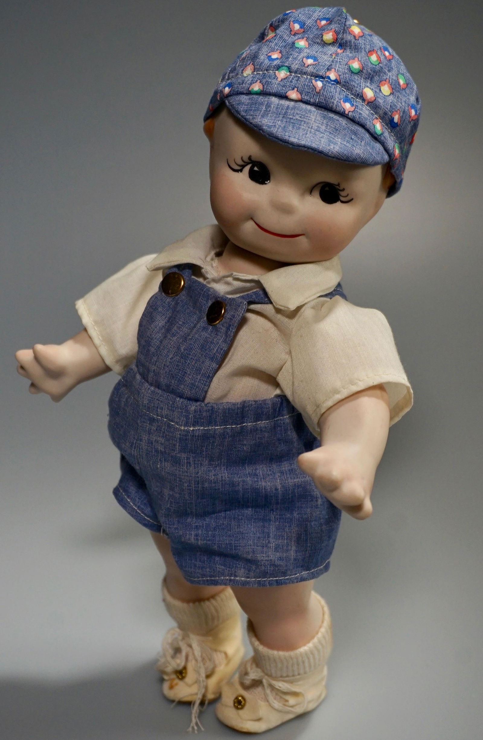 Kewpie Boy Margorite Dean Porcelain Doll Fremont (1 of 6)