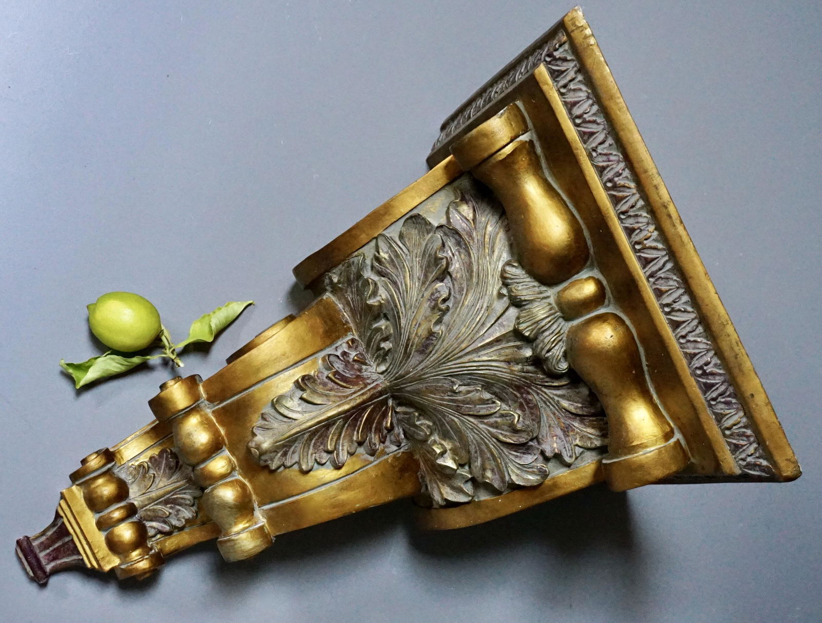 Italian Gold Console Large Wall Shelf (1 of 8)