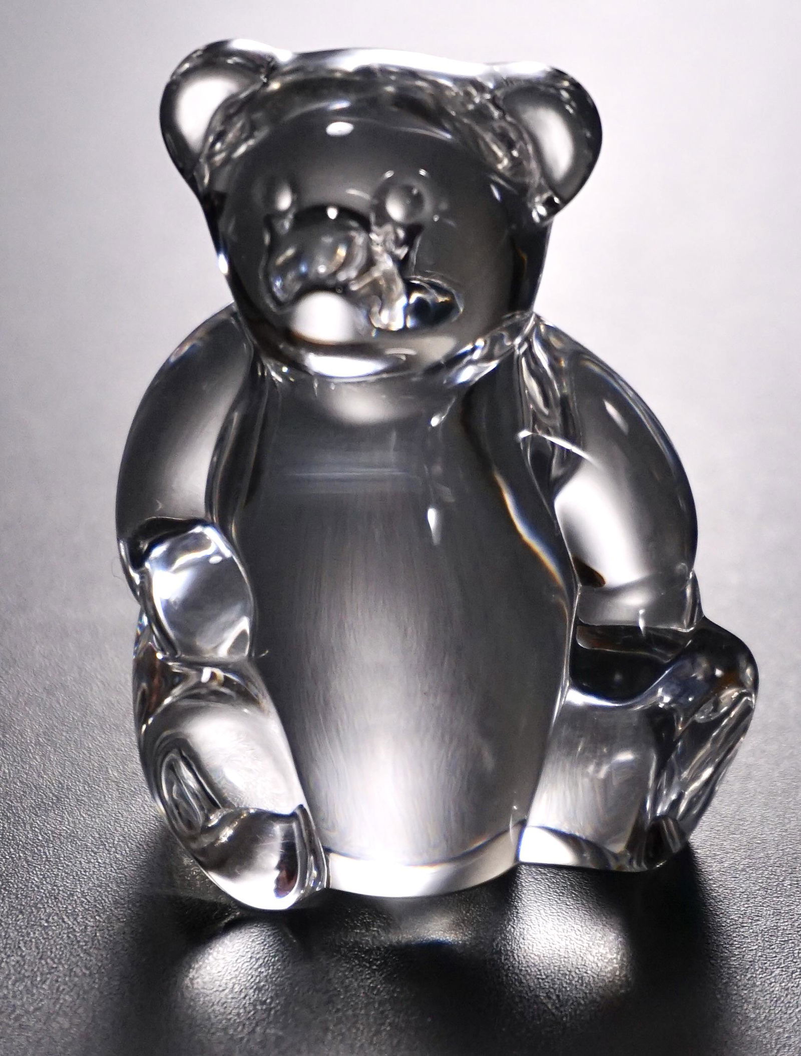 Steuben Glass Works Signed Crystal Teddy Bear (1 of 8)