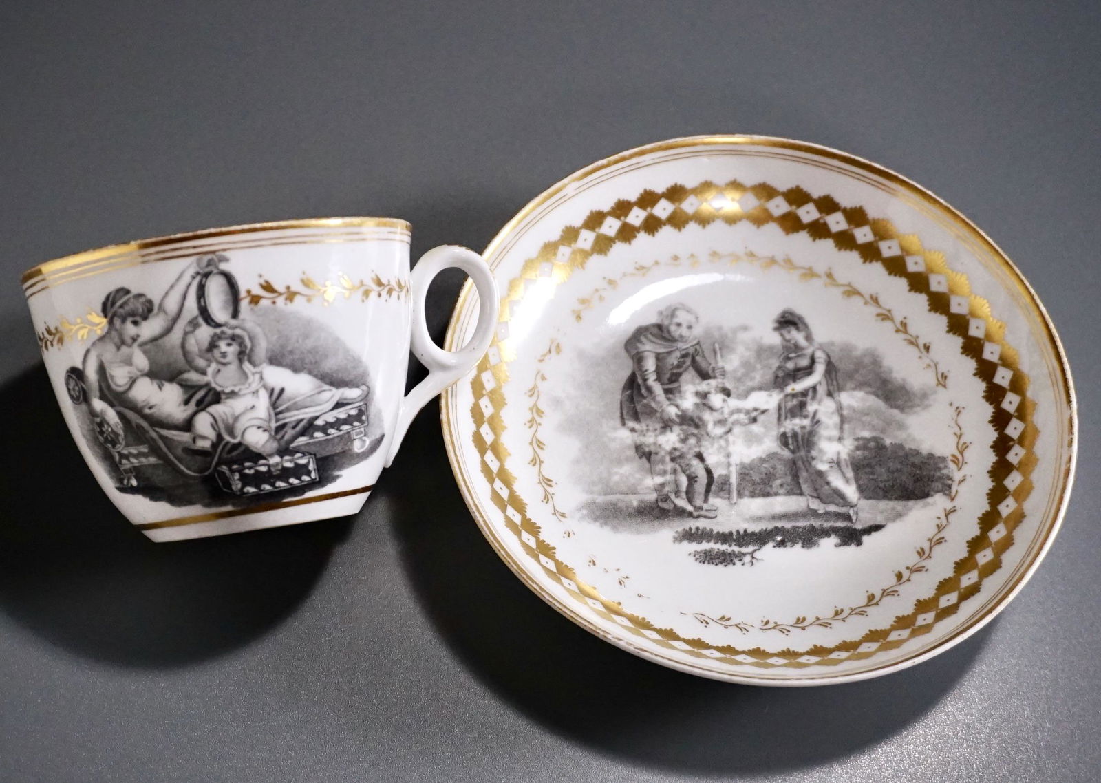 New Hall Adam Buck Early English Regency China (1 of 10)
