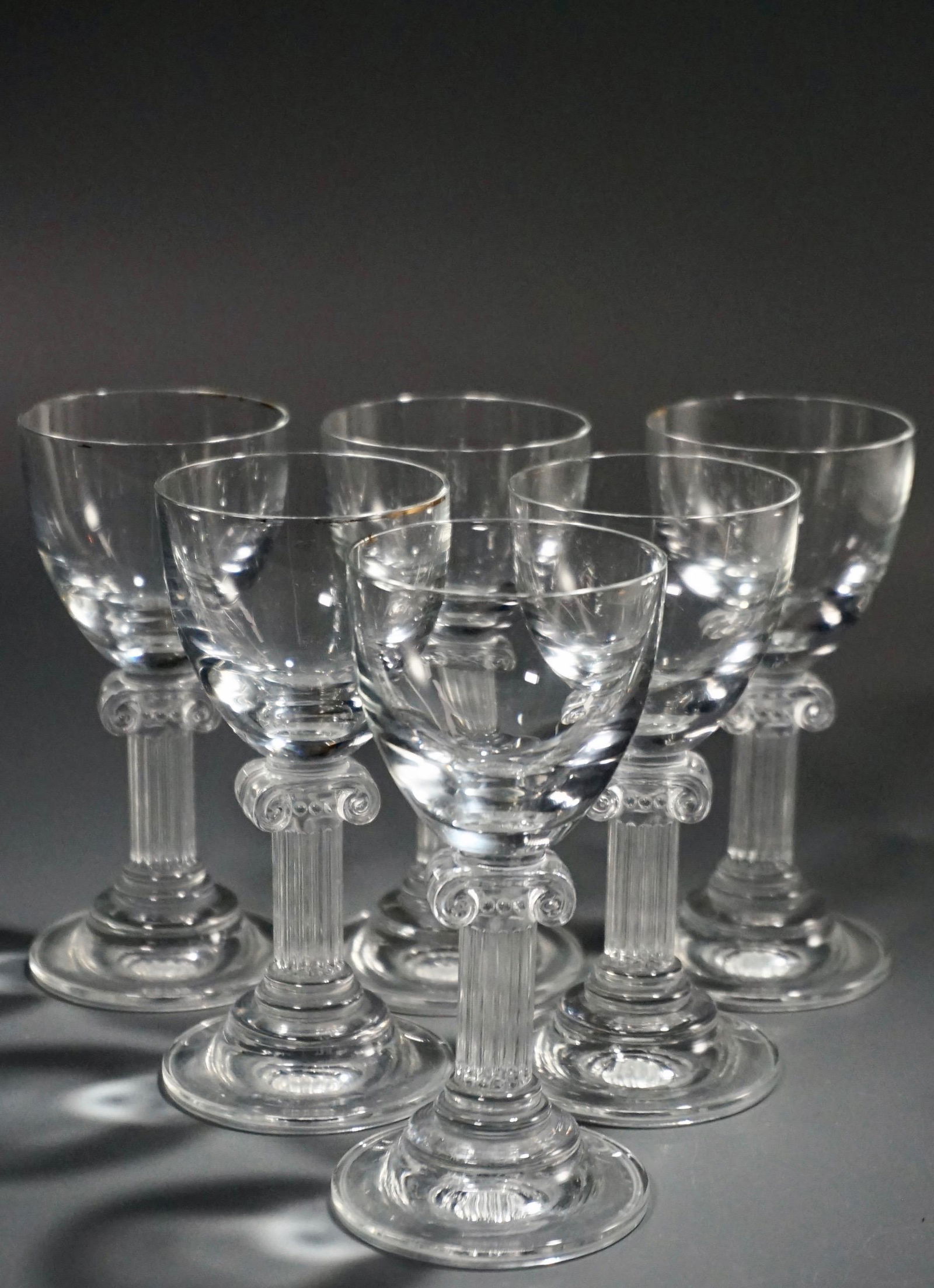 Corinthian Column Cordials Lot of 6 Liquor Parthenon (1 of 5)