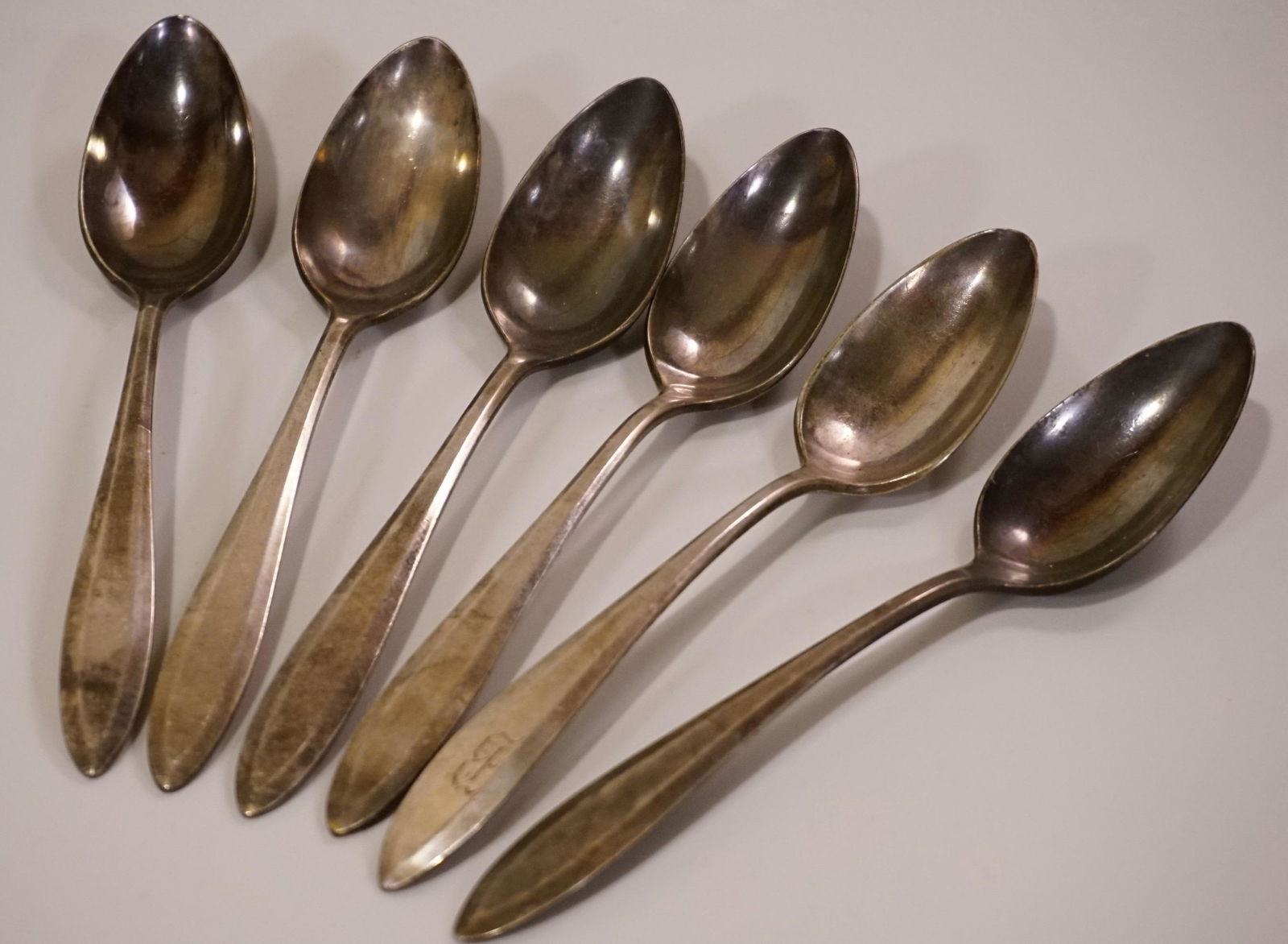 Community Silver Plated Tea Spoon Lot of 6 (1 of 4)