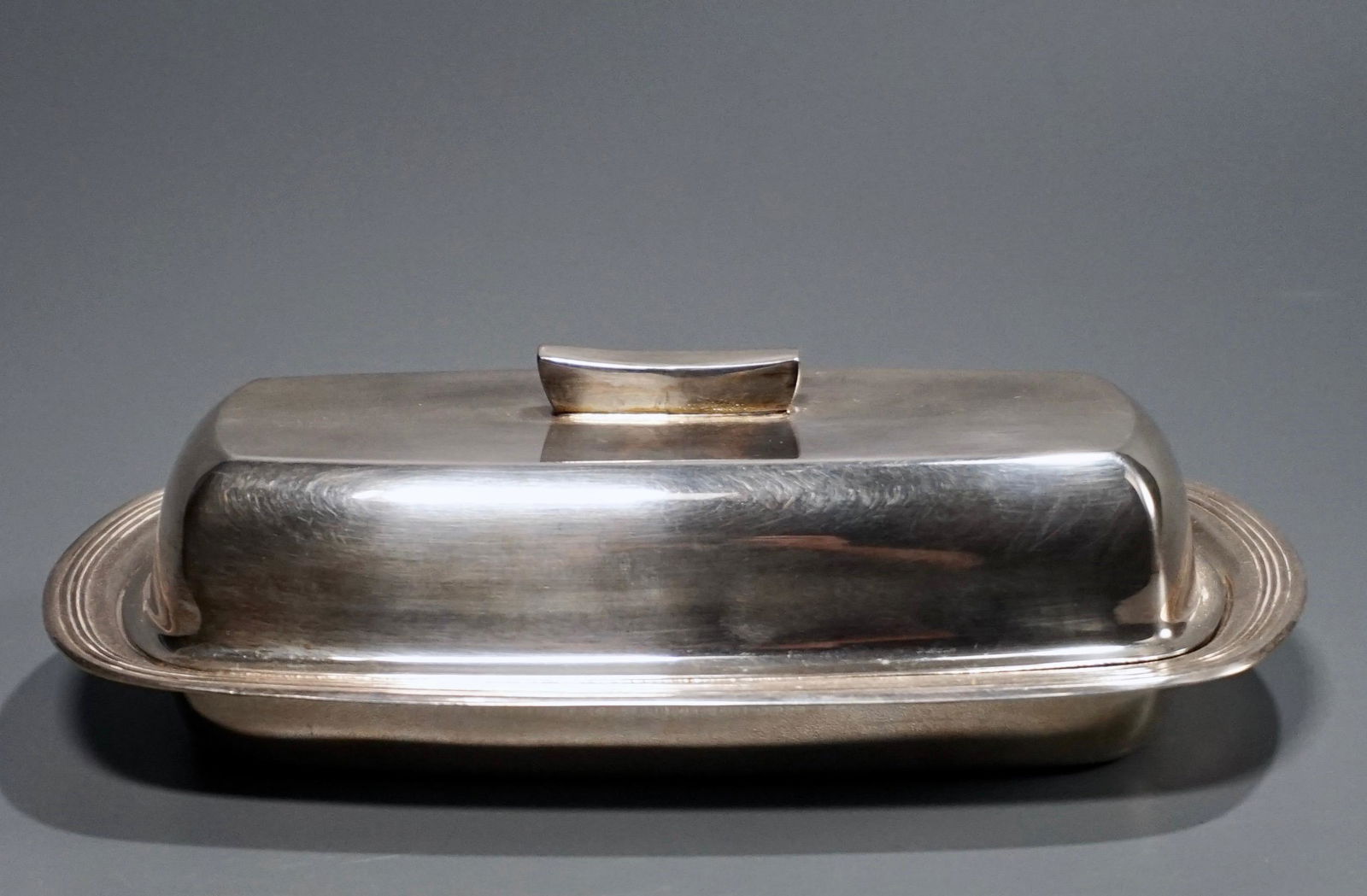 F.B. Rogers Co Mid Century Butter Dish Glass Insert (1 of 6)