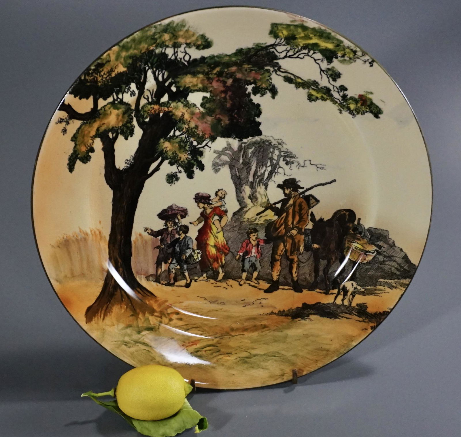 Gipsies Royal Doulton Pottery Platter Large Plate (1 of 7)