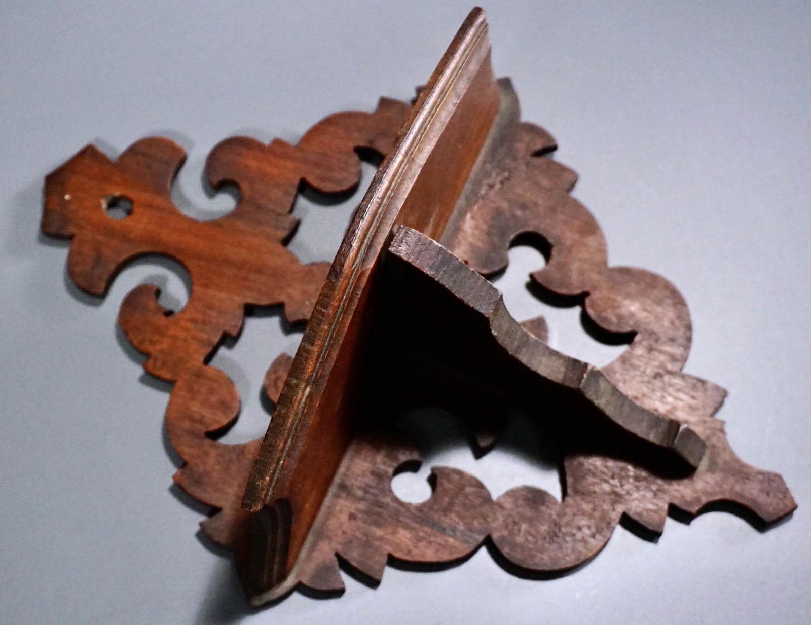 Victorian Fretwork Wooden Shelf (1 of 5)