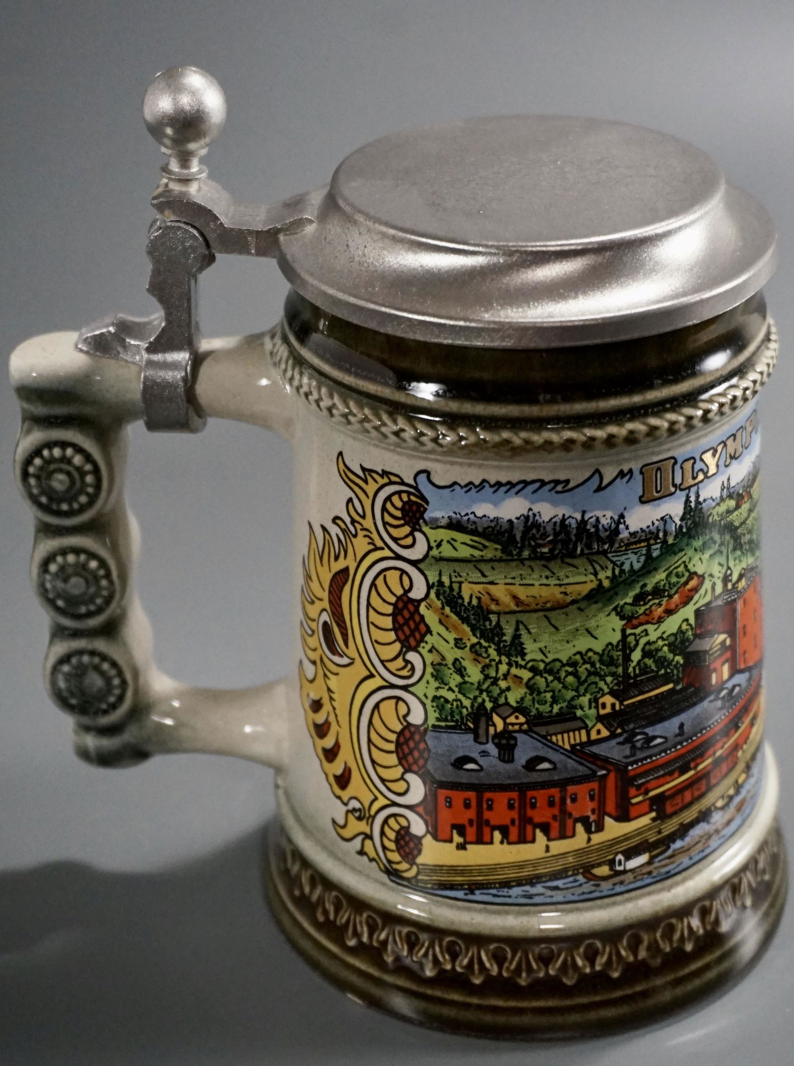 Olympia Brewing Co Advertising Beer Stein Gerz (1 of 4)