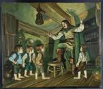 Hobbit Storytale Oil on Canvas Painting