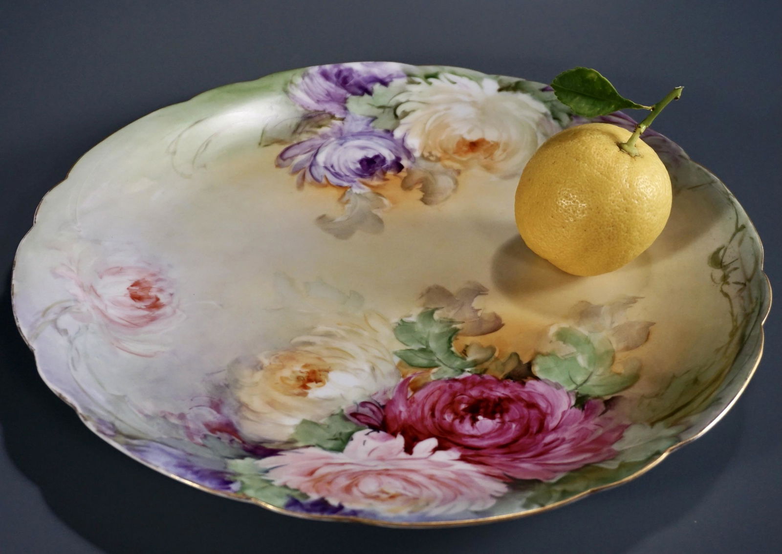 Jean Pouyat Limoges French Porcelain Hand Painted (1 of 7)
