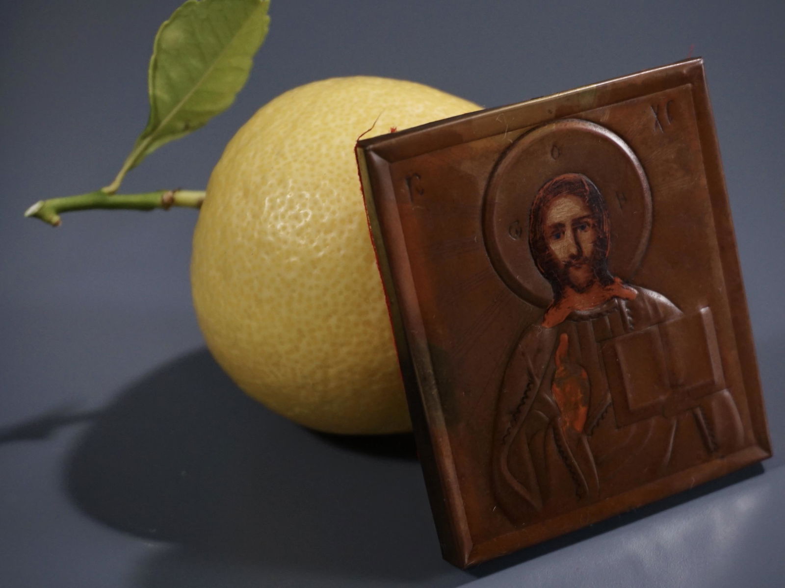 Russian Orthodox Travel Icon Jesus Saviour Miniature (1 of 5)